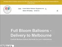 Sites similar to fullbloomballoons.com