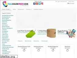 Sites similar to fullcolorprint.com