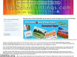 Sites similar to fullcoloryardsigns.org