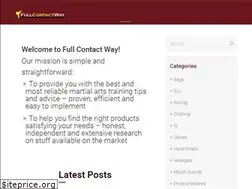 Sites similar to fullcontactway.com