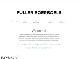 Sites similar to fullerboerboels.com