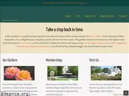 Sites similar to fullergardens.org