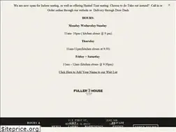 Sites similar to fullerhousebar.com