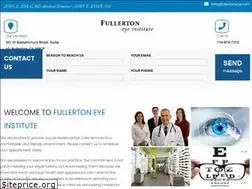 Sites similar to fullertoneye.com