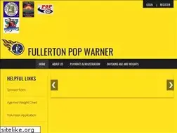 Sites similar to fullertonpopwarner.com