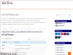 Sites similar to fullform.blog