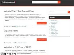 Sites similar to fullformhindi.com