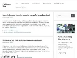 Sites similar to fullformkeg.com