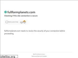 Sites similar to fullformplanets.com