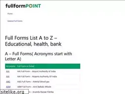 Sites similar to fullformpoint.com