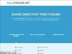 Sites similar to fullforums.net