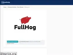 Sites similar to fullhog.com