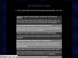 Sites similar to fullinbloommusic.com