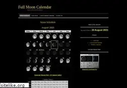 Sites similar to fullmooncalendar.net