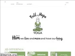 Sites similar to fullofhopeyoga.com