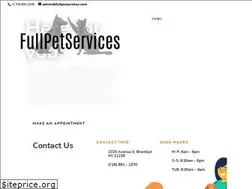 Sites similar to fullpetservices.com
