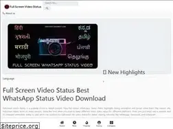 Sites similar to fullscreenvideostatus.com