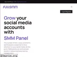 Sites similar to fullsmm.com