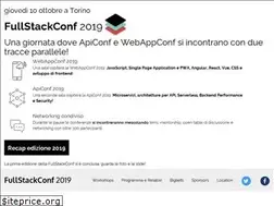 Sites similar to fullstackconf.it