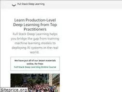 Sites similar to fullstackdeeplearning.com