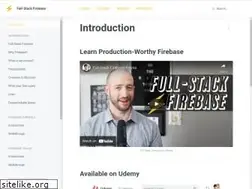 Sites similar to fullstackfirebase.com