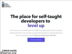 Sites similar to fullstackheroes.com