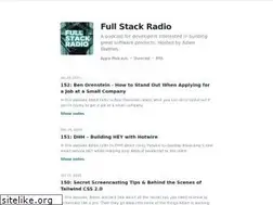 Sites similar to fullstackradio.com