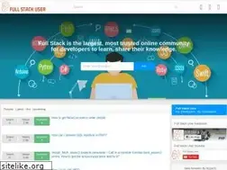 Sites similar to fullstackuser.com