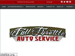 Sites similar to fullthrottleautoservice.com