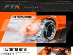 Sites similar to fullthrottlekustomz.com