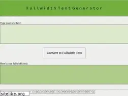 Sites similar to fullwidthtext.blogspot.com