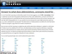Sites similar to fullyexpanded.com