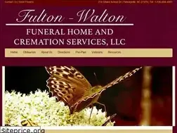 Sites similar to fulton-waltonfuneralhome.com