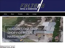 Sites similar to fultonsmetal.com