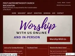 Sites similar to fumcbocaraton.org