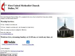 Sites similar to fumcdallasnc.org