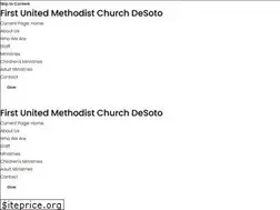 Sites similar to fumcdesoto.org