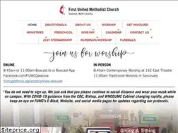 Sites similar to fumcgastonia.org