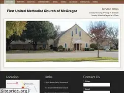 Sites similar to fumcmcgregor.org