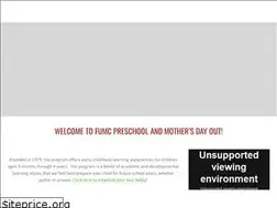 Sites similar to fumcpreschoolmdo.com
