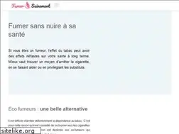 Sites similar to fumer-sainement.com