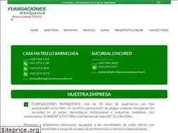 Sites similar to fumigacionesmanquehue.cl