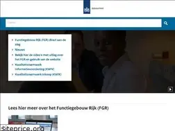 Sites similar to functiegebouwrijksoverheid.nl