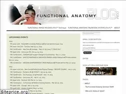 Sites similar to functionalanatomyblog.com