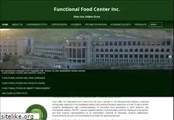 Sites similar to functionalfoodscenter.net