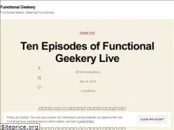 Sites similar to functionalgeekery.com