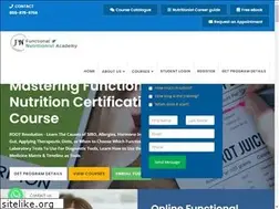 Sites similar to functionalnutritionistacademy.com