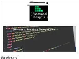 Sites similar to functionalthoughts.com