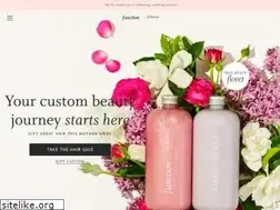 Sites similar to functionofbeauty.com
