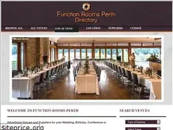 Sites similar to functionroomsperth.com.au
